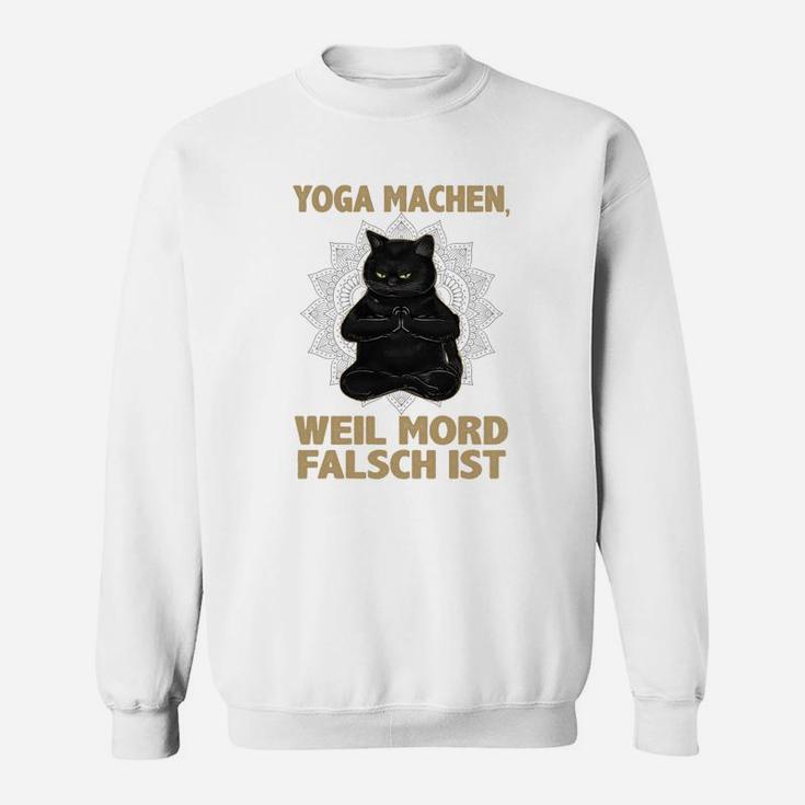 Katze  Amp Yoga- Sweatshirt