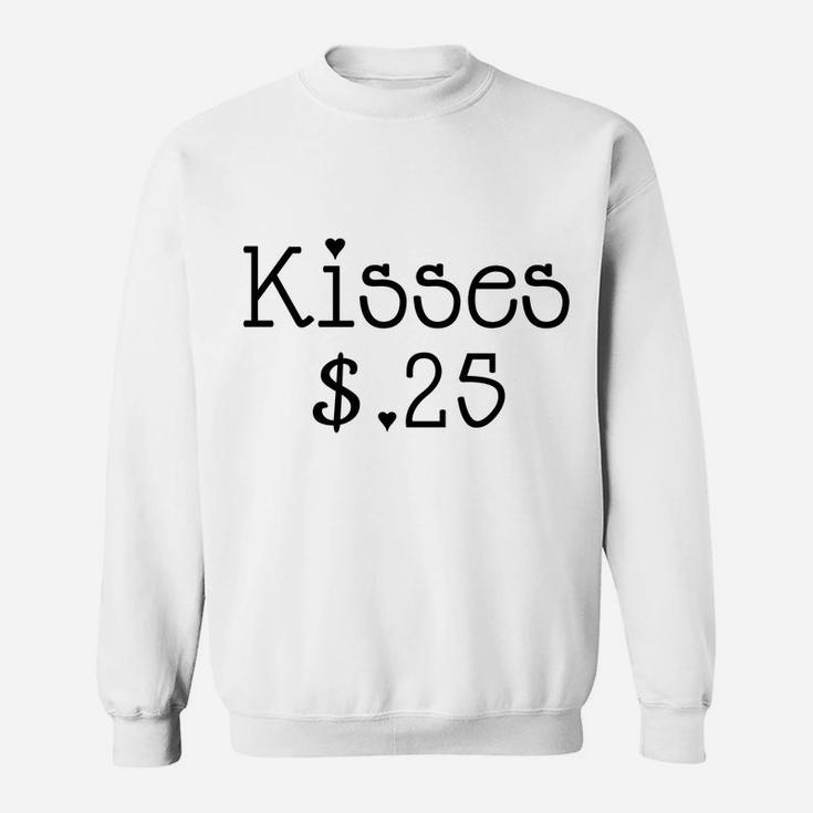 Kids Valentines Day Kisses Gift Outfit For Kids Sweatshirt