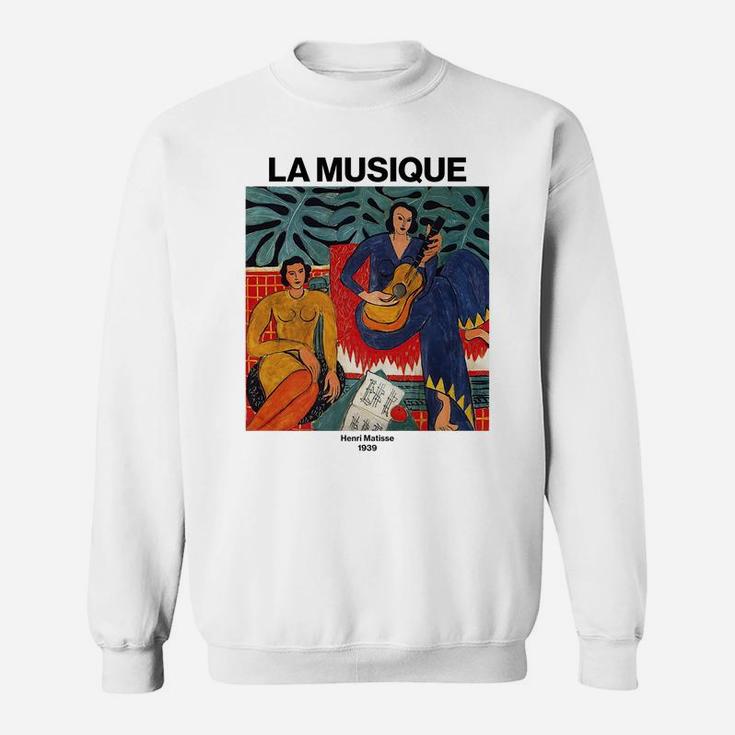 La Musique The Music – Henri Matisse | Classical Painting Sweatshirt