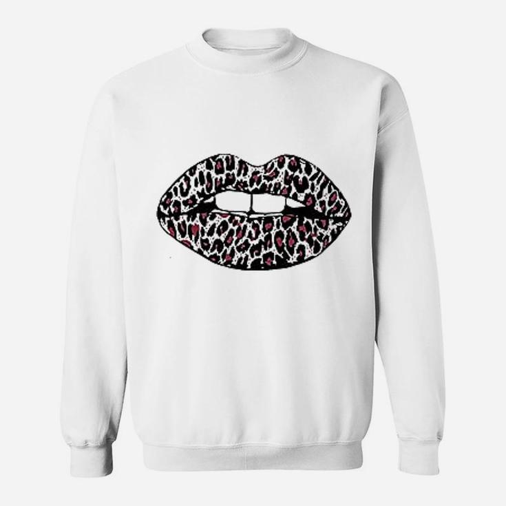 Leopard Lips Sweatshirt