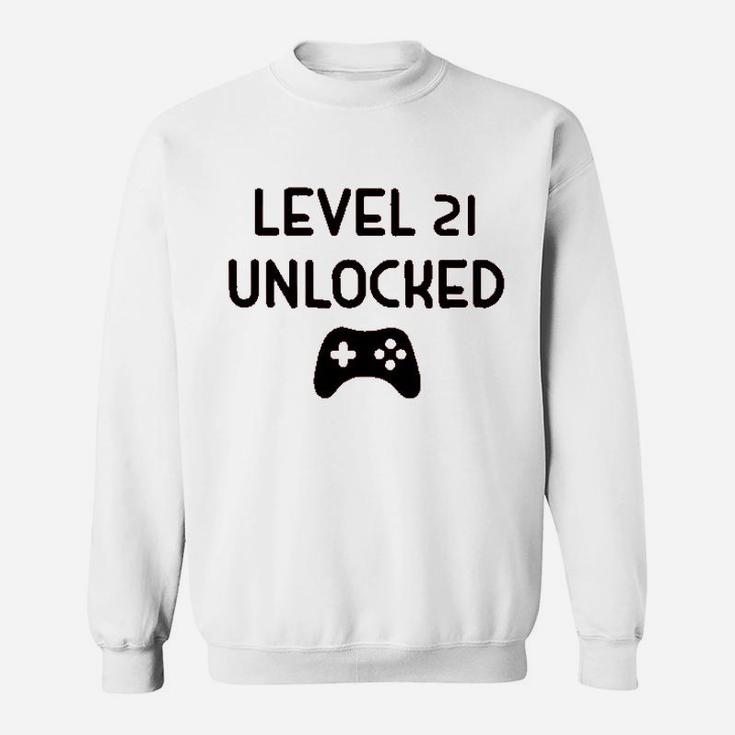 Level 21 Unlocked Sweatshirt