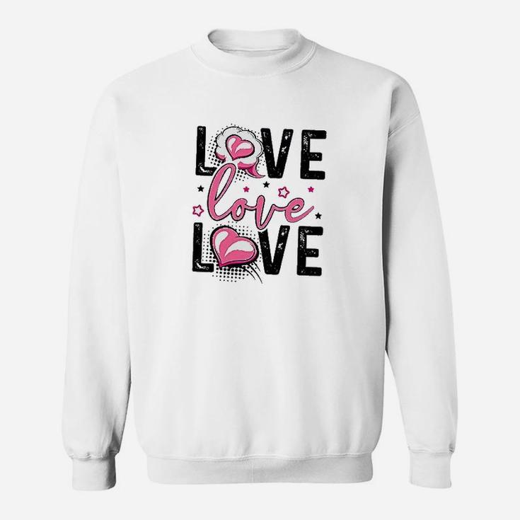 Love  Heart Sweatshirt
