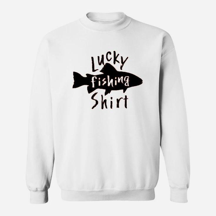 Lucky Fishing Fish Youth Sweatshirt