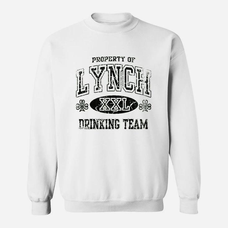 Lynch Irish Drinking Team Green Family Surname Sweatshirt
