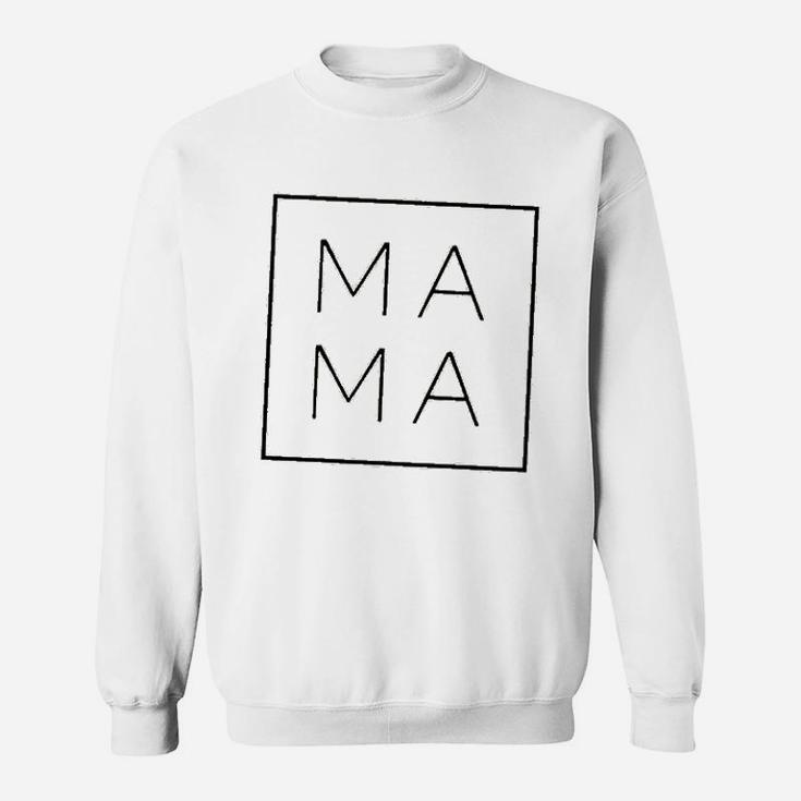 Mama Letter Print Mother Day Mom Gift Sweatshirt