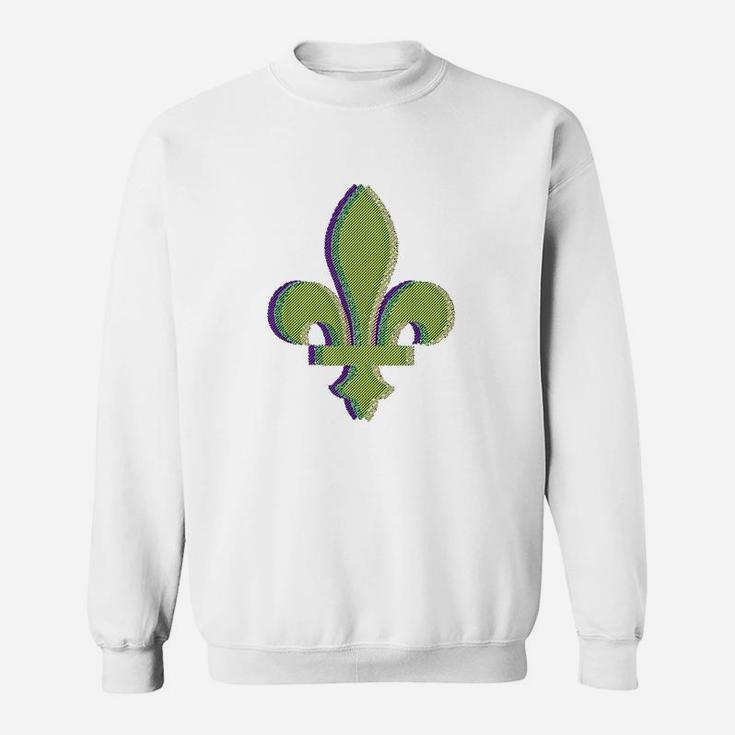 Mardi Gras New Orleans Fleur De Lis New Orleans Sweatshirt