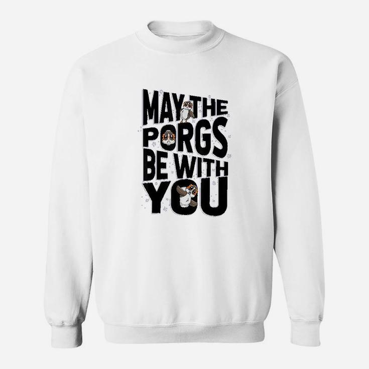 May The Porgs Be With You May The 4th Cute Galaxy Sweatshirt