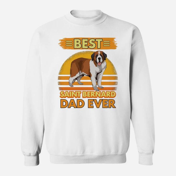 Mens Boys Best Saint Bernard Dad Ever Dog Owner St Bernards Sweatshirt