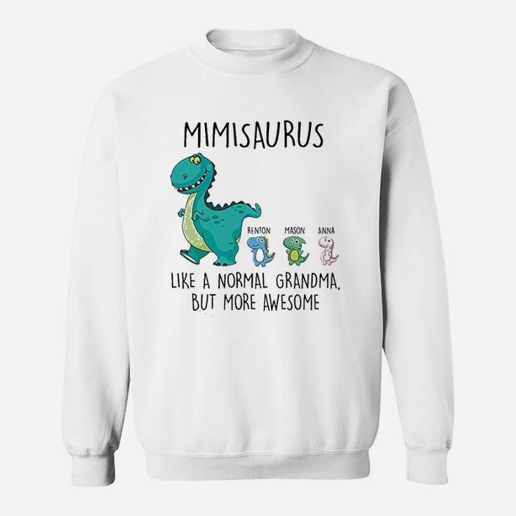 Mimi Saurus Dinosaur Sweatshirt