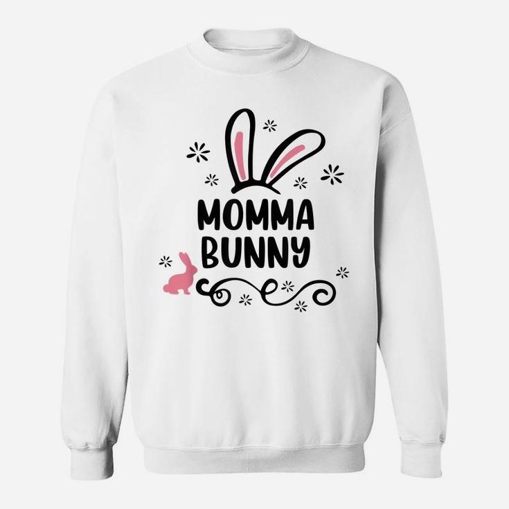 Momma Bunny Funny Matching Easter Bunny Egg Hunting Sweatshirt