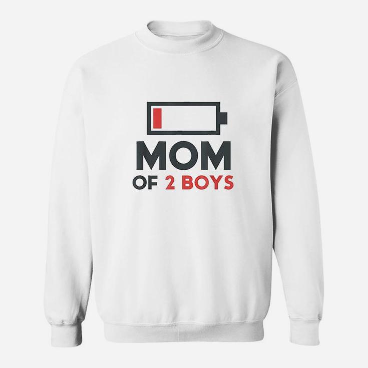 Mothers Day Gift Mom Mom Of 2 Boys From Son Sweatshirt