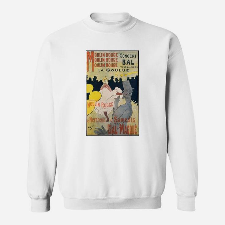 Moulin Rouge Poster  | Parisian Camouflage Sweatshirt