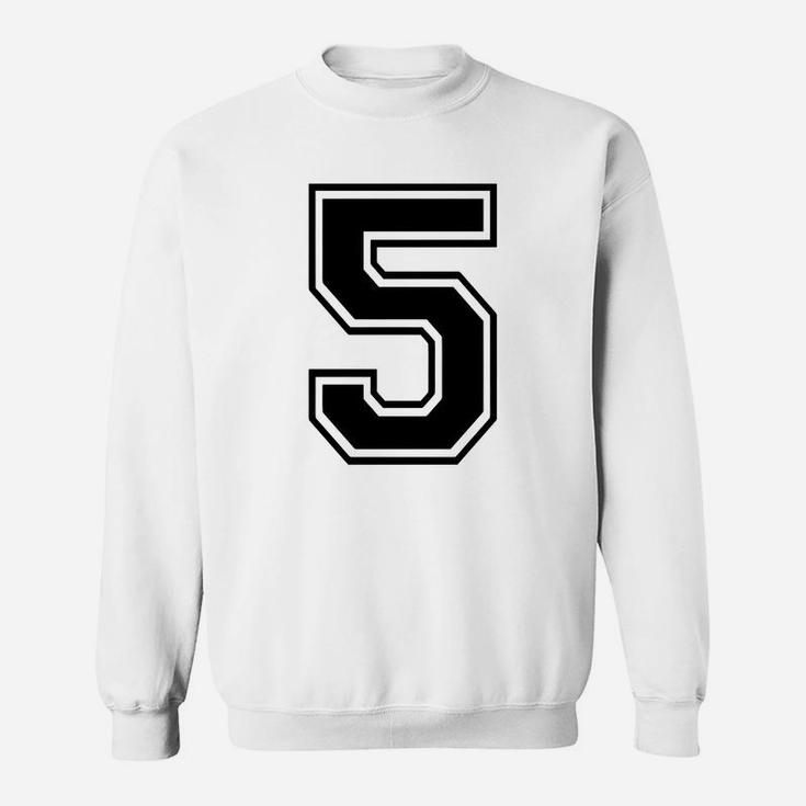 Number 5 Sweatshirt