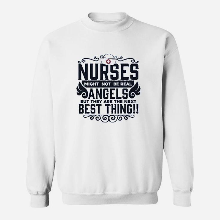 Nurse Lover Not Real But Next Best Thing Frontline Medical Collection Sweatshirt