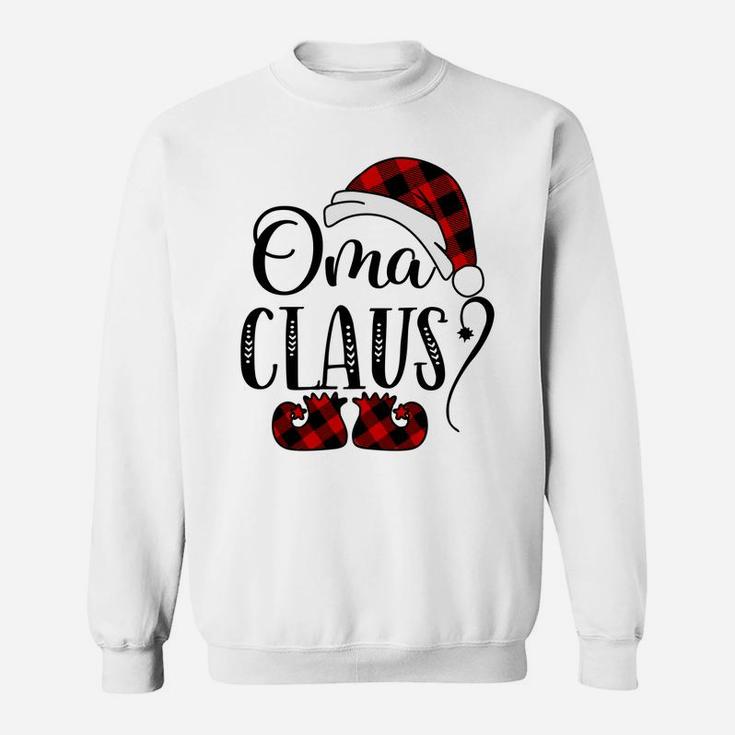 Oma Claus Christmas - Grandma Gift Sweatshirt