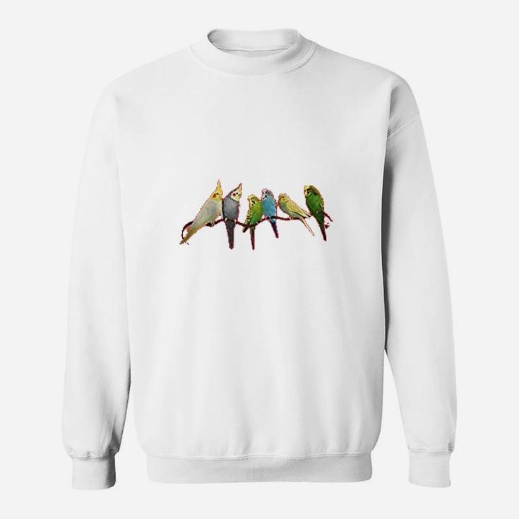 Parakeets & Cockatiels Sweatshirt