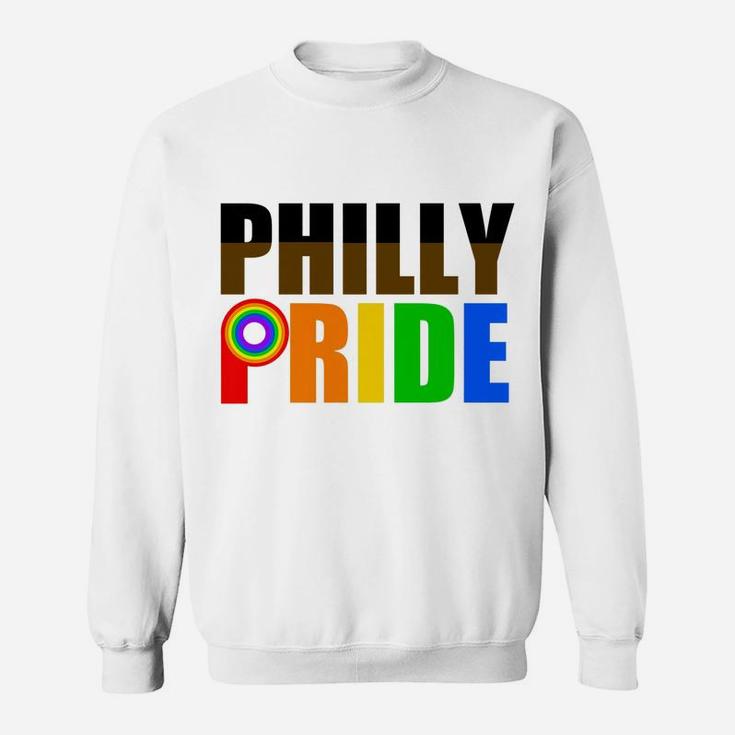 Philly Gay Pride New Rainbow Flag Sweatshirt