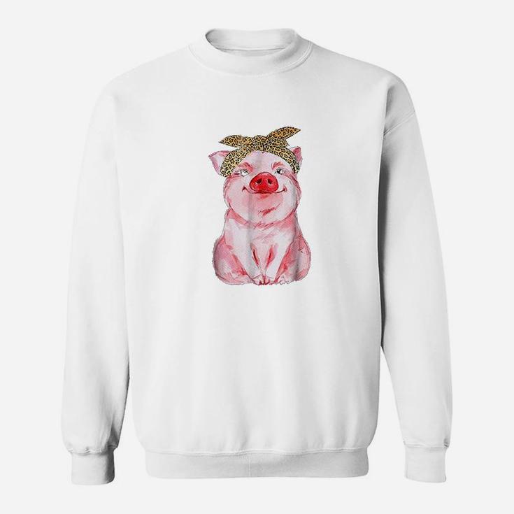 Pig Cute For Girl And Women Gift Awesome Sweatshirt