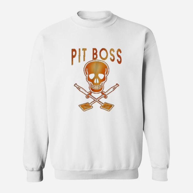 Pit Boss Grilling Skull And Spatulas Sweatshirt