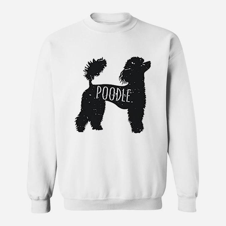 Poodle Dog Sweatshirt