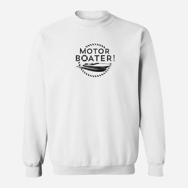 Premium Funny Summer Vacation Boa Motor Boater Sweatshirt