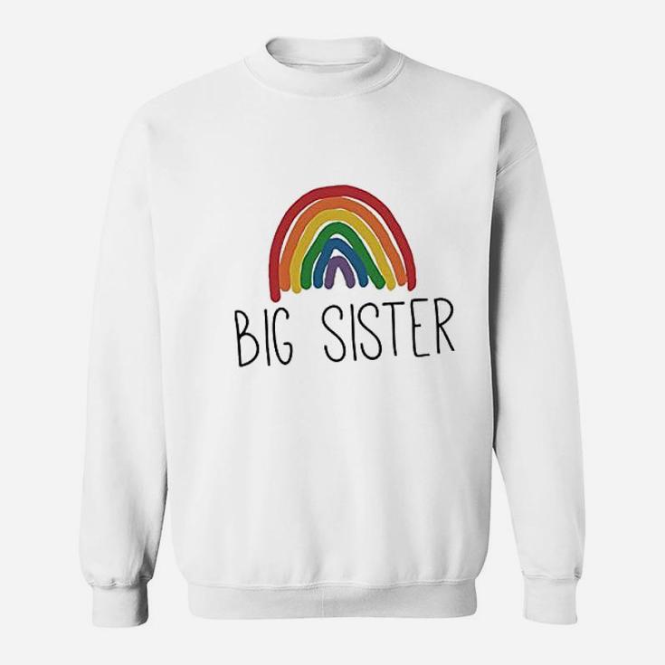 Rainbow Big Sister Sweatshirt