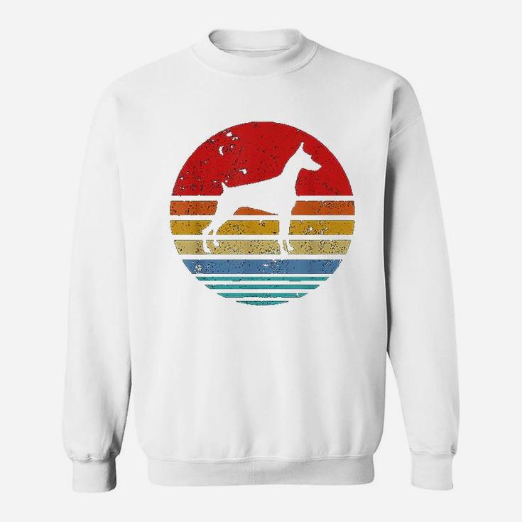 Retro Sunsetbdog Lover Sweatshirt