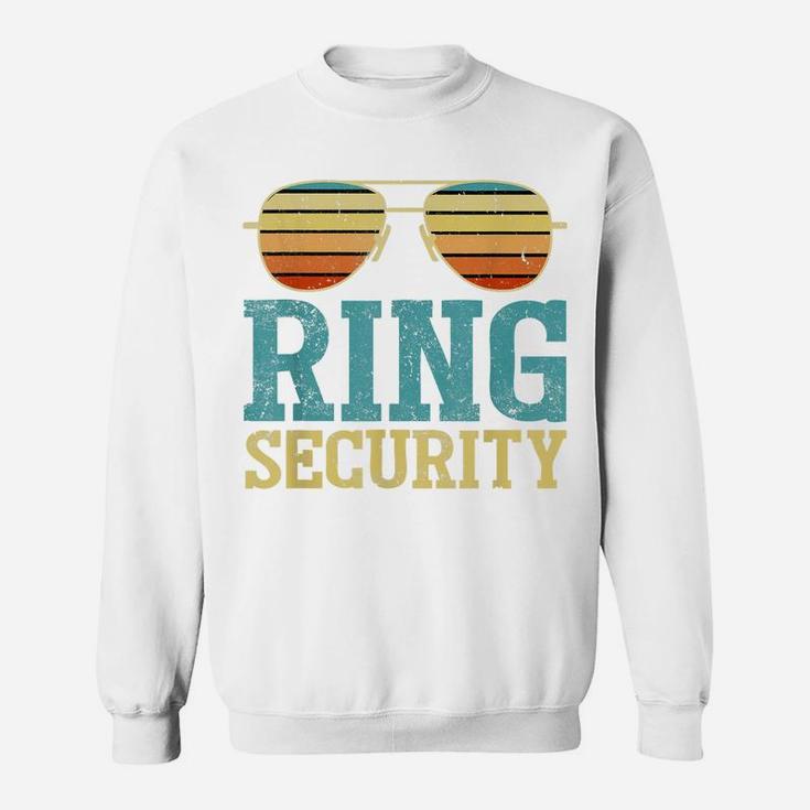 Ring Security Ring Bearer Boys Wedding Party Sweatshirt