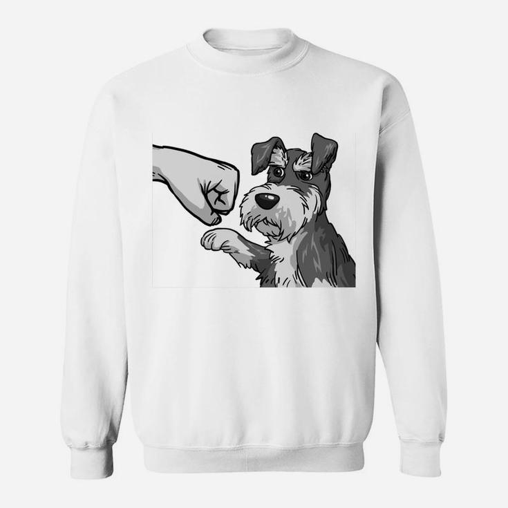 Schanuzer Dog Best Friends For Life Gift Dog Owner Sweatshirt