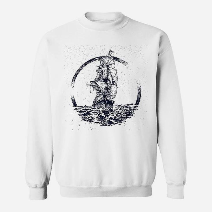 Ship Sailing The Ocean Seas Sweatshirt