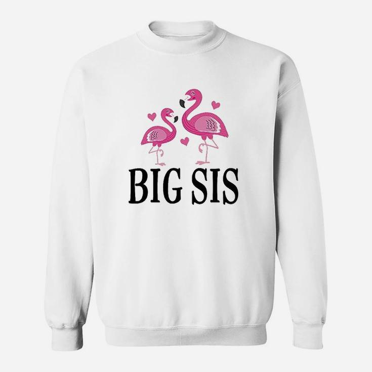 Sister Announcement Flamingo Sister Sweatshirt