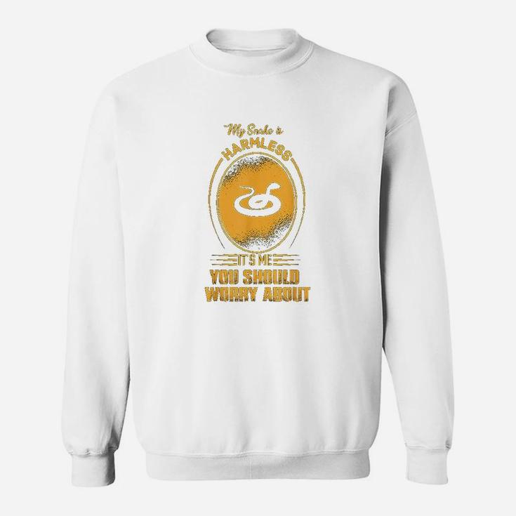 Snake Harmless Animal Lover Gift Idea Sweatshirt