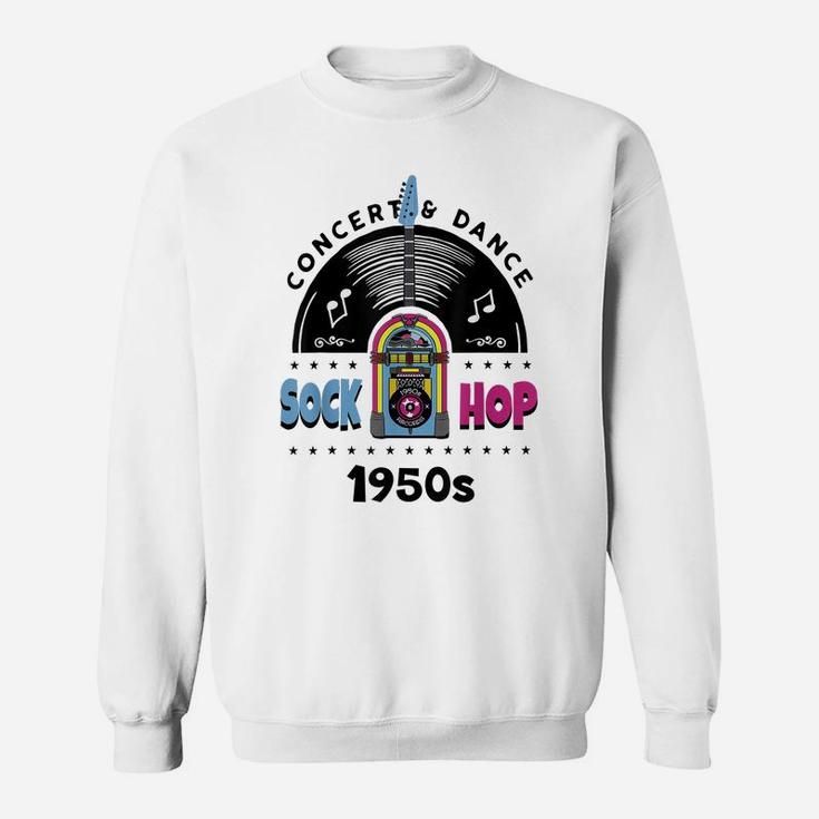 Sock Hop Dance Party 50S Clothes Vintage Rockabilly 1950S Sweatshirt