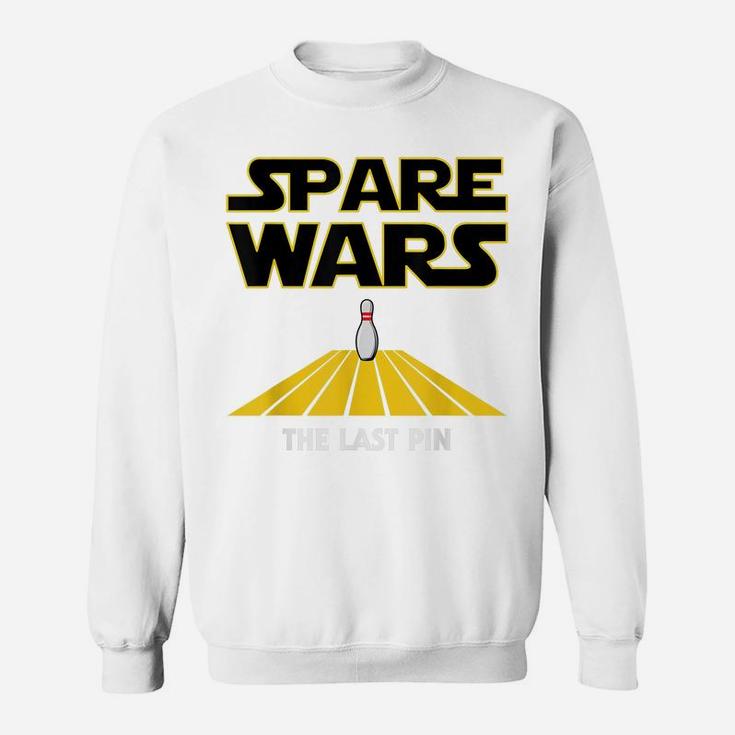 Spare Wars - Funny Bowler & Bowling Parody Sweatshirt