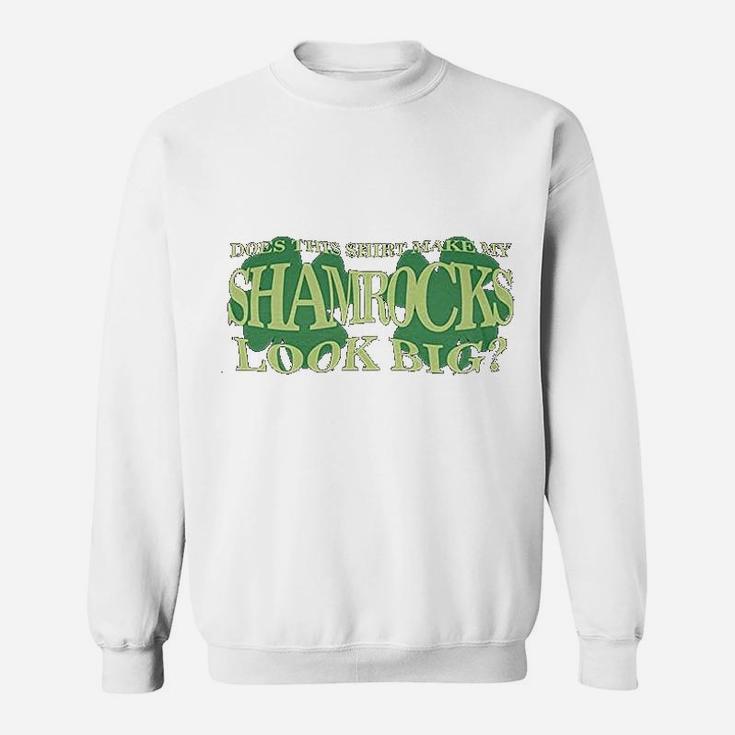 St Patricks Day Big Irish Shamrocks Sweatshirt
