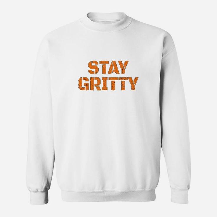 Stay Gritty Funny Ice Hockey Philly Gift Vintage Sweatshirt