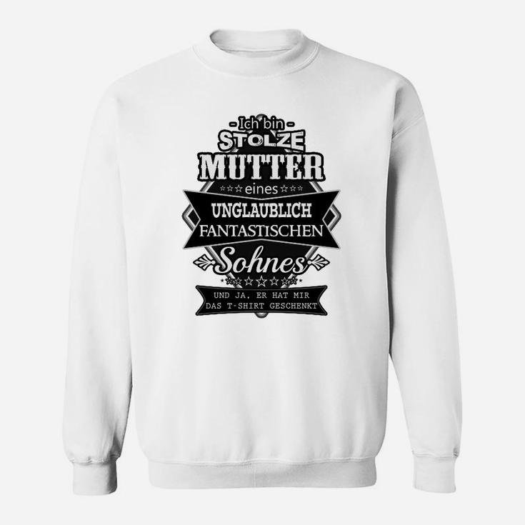 Stolze Murmel Ein Sohnen Sweatshirt