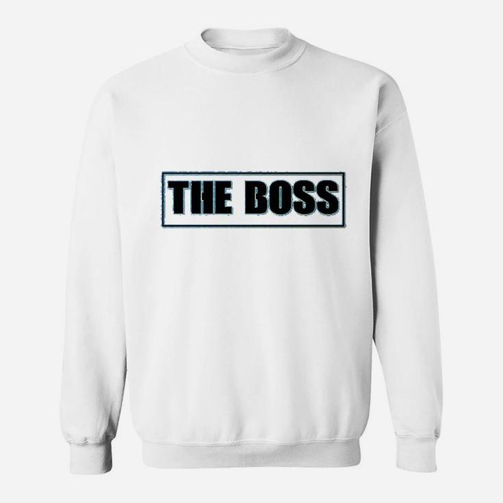 The Boss Funny Office Staff Sweatshirt