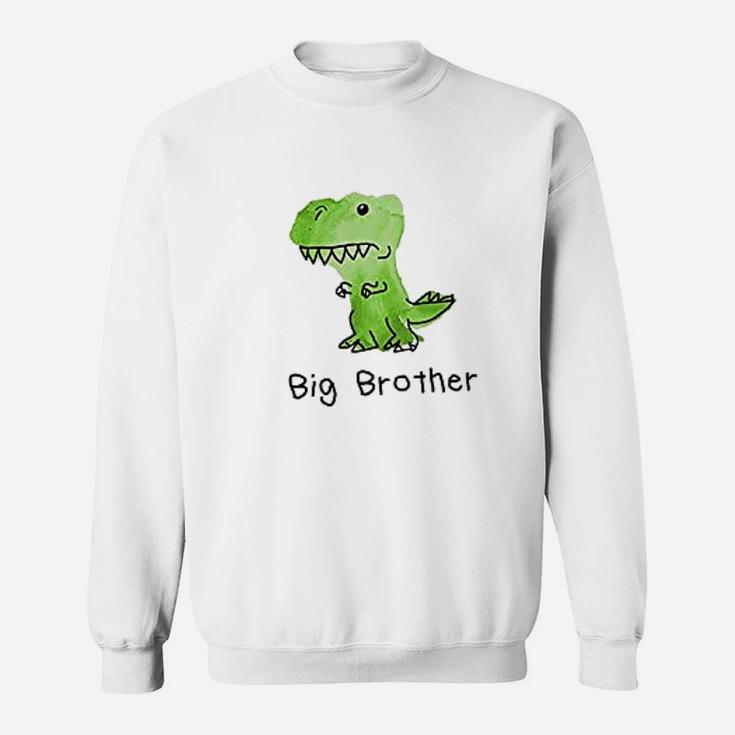 The Spunky Stork Dinosaur Big Sister Little Brother Matching Siblings Sweatshirt