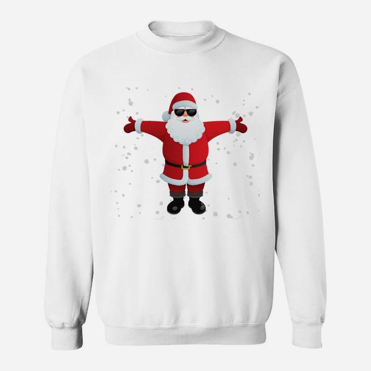 There's Some Hos In This House Christmas Funny Santa Xmas Sweatshirt Sweatshirt