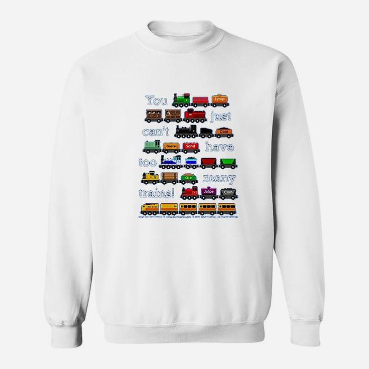 Too Many Trains Sweatshirt