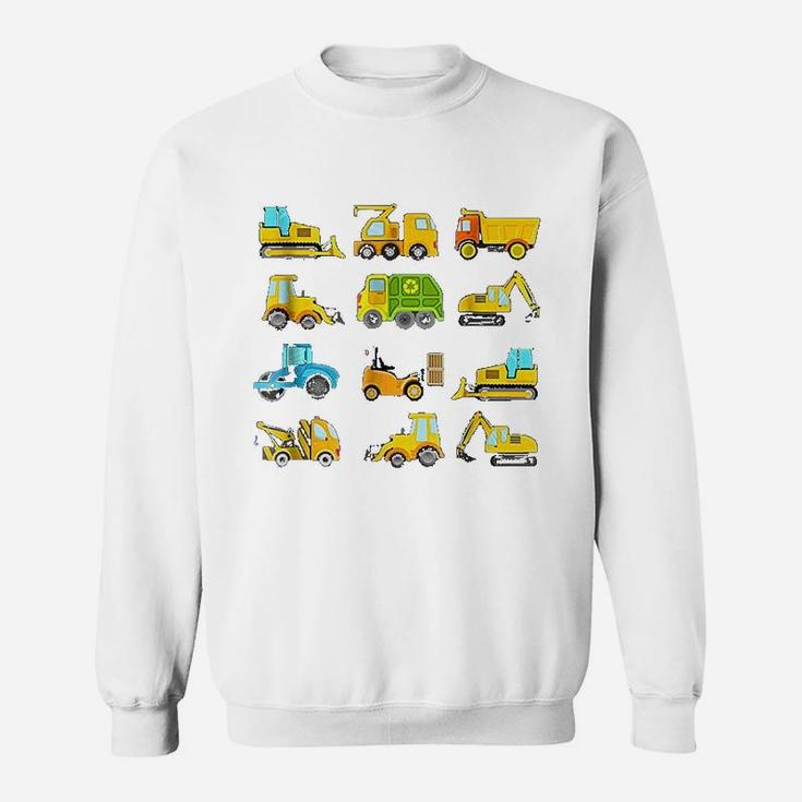 Trucks And Diggers Sweatshirt