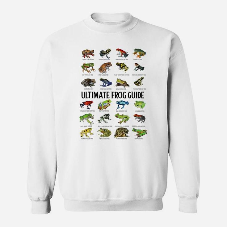 Ultimate Frog Guide Funny Frog Lovers For Kids Women Men Sweatshirt