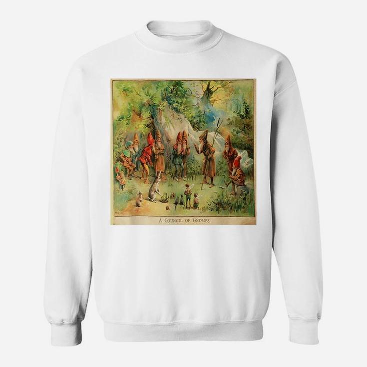 Vintage Council Of Gnomes Funny  Tee Sweatshirt