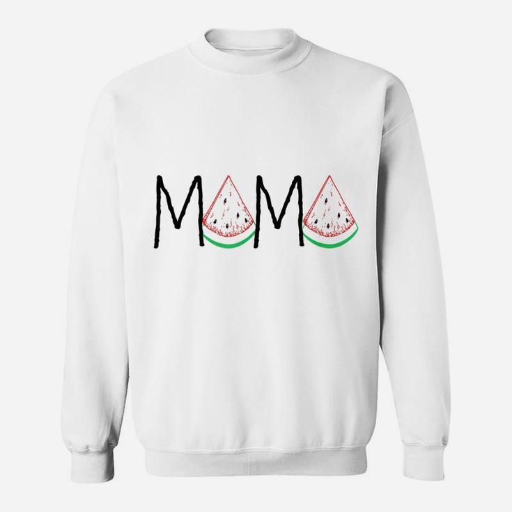 Watermelon Mama - Mothers Day Gift - Funny Melon Fruit Sweatshirt