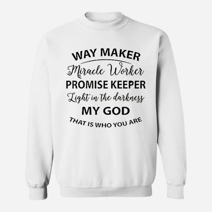 Way Maker Promise Keeper Sweatshirt