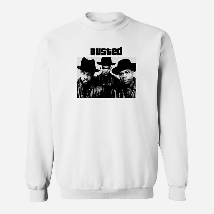 Western-Look Grafik Sweatshirt, Busted Design für Cowboy-Stil