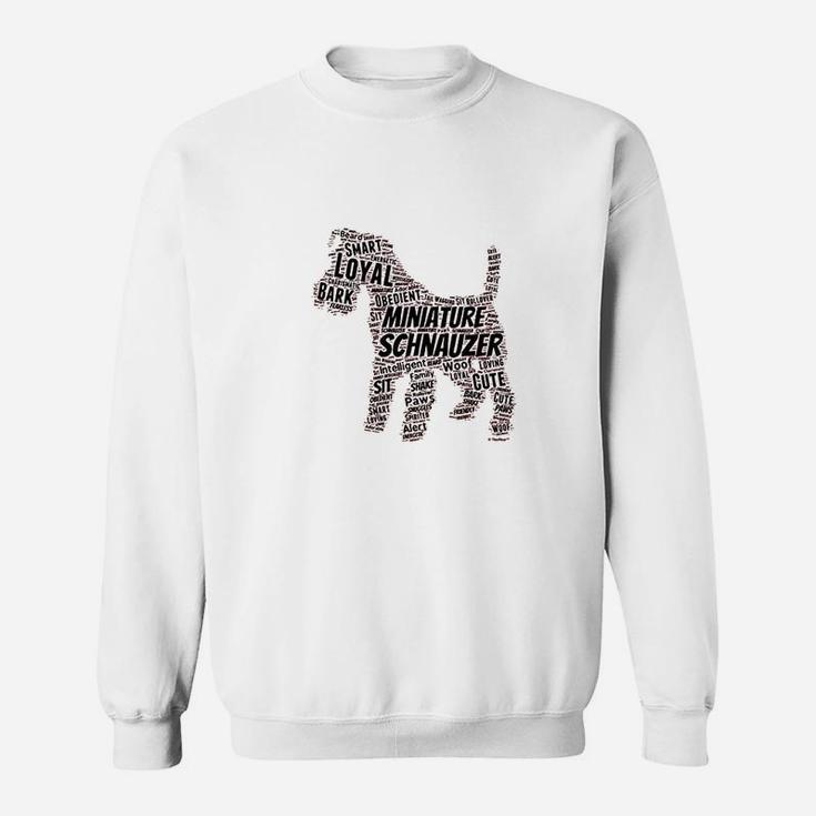Word Art Dog Puppy Sweatshirt