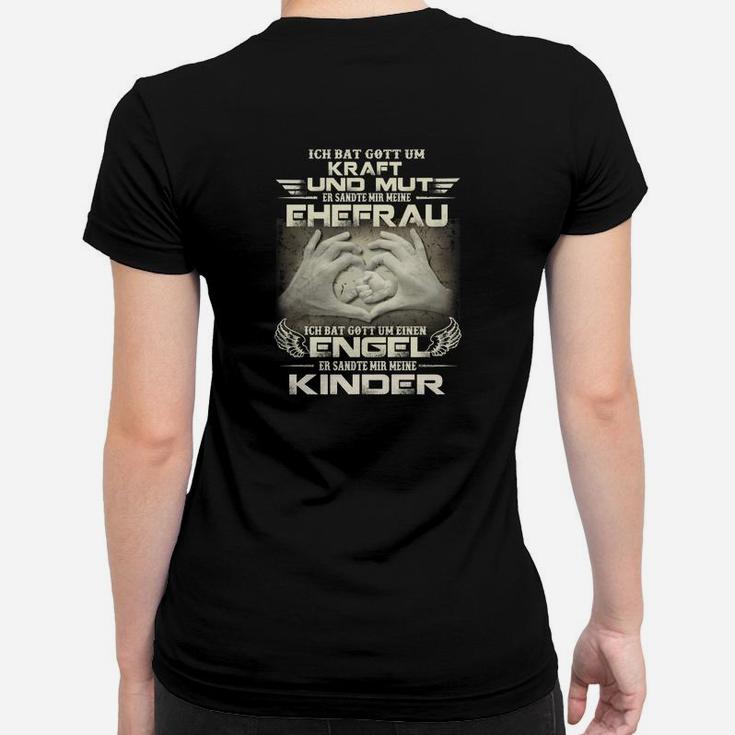 Kraft- & Mut-Frauen Tshirt für Mütter mit inspirierendem Spruch