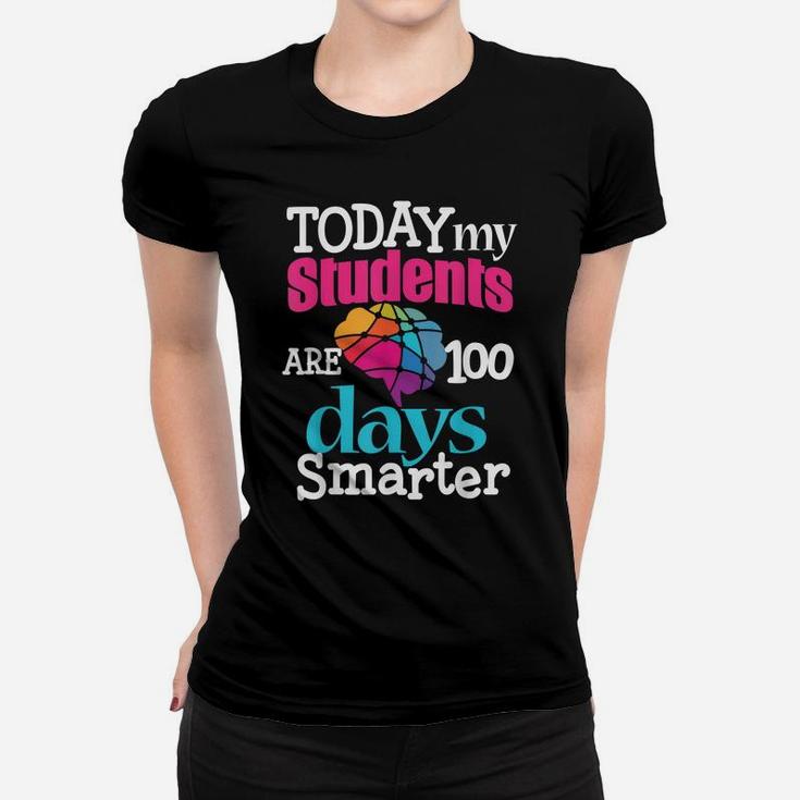 100 Days Of School Teacher Shirt Funny Tee For Men Women Women T-shirt
